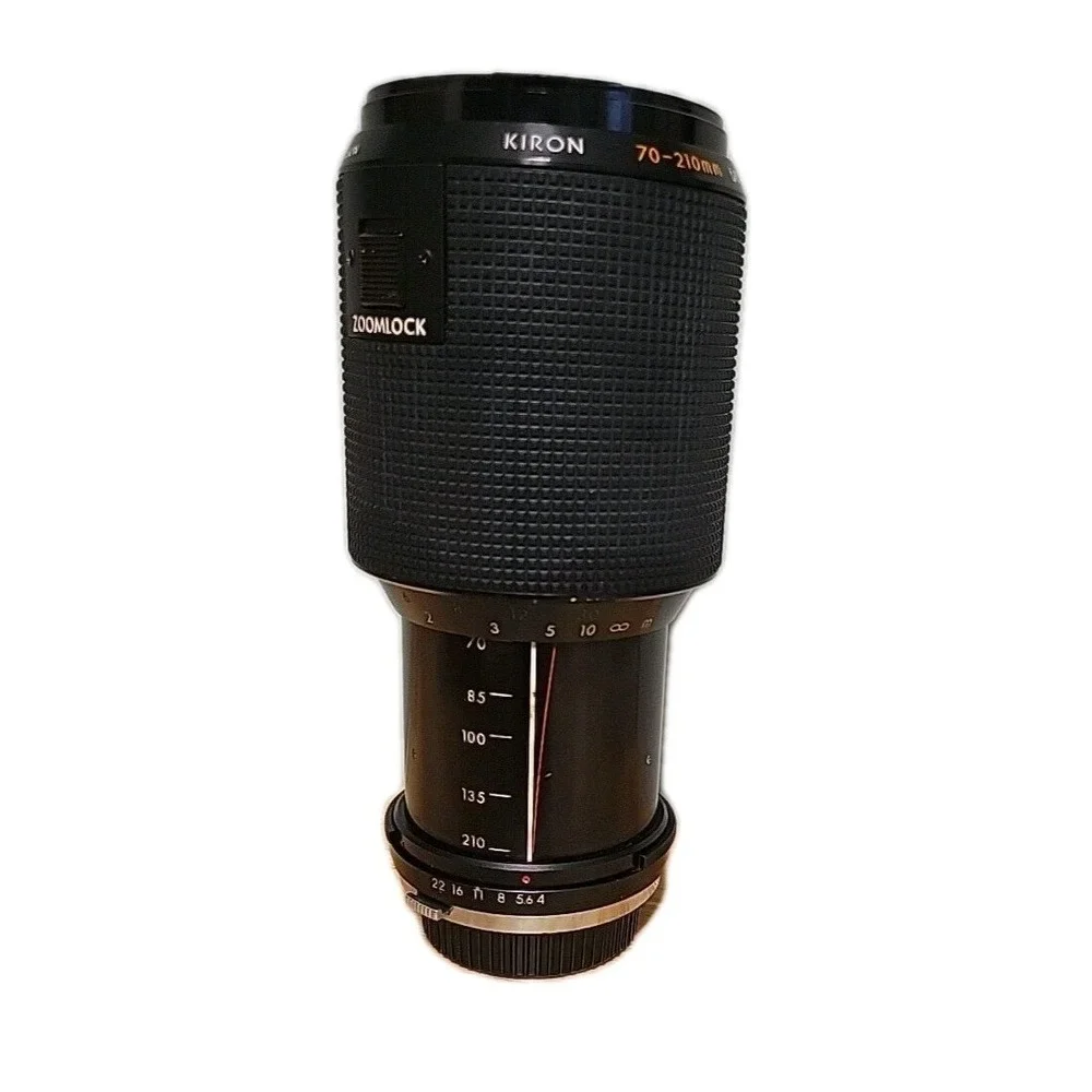 Kiron Lens 70-210mm 1:4 Macro MC Zoom SLR Canon FD Mount Manual Focus